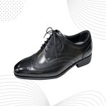 Men’s Leather Lace-Up Derby Shoes – Stylish & Comfortable